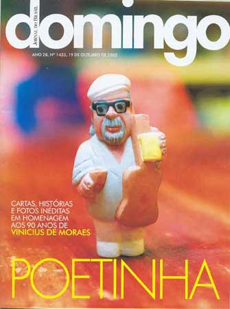 Capa da Revista DOMINGO sobre o Poetinha (2003)
